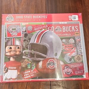 NEW sealed Ohio State Buckeyes Football Jigsaw Puzzle 500 pc 24"x18"